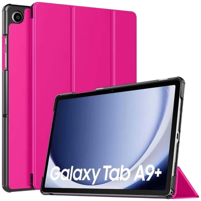Funda Samsung Galaxy Tab A9+ Inteligente con Soporte Morado - CROCOCASE