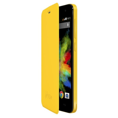 Funda con Tapa Wiko Bloom Turquesa