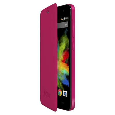 Funda con Tapa Wiko Bloom Violeta