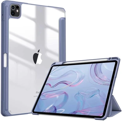 Funda Apple iPad Pro 13 Crystal Azul Compatible CrocCase