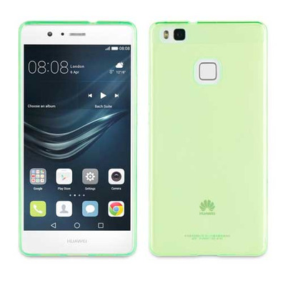Funda Crystal Soft Lite Verde Ultrafina Huawei P9 Lite Muvit