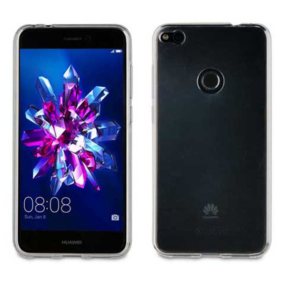 Funda Crystal Soft Transparente Huawei P8 Lite 2017 Muvit