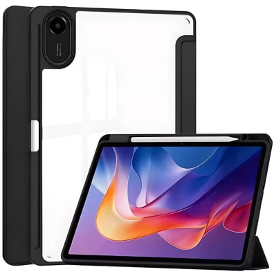 Funda Xiaomi Redmi Pad 2 Negra - Estilo y Protección Crystal