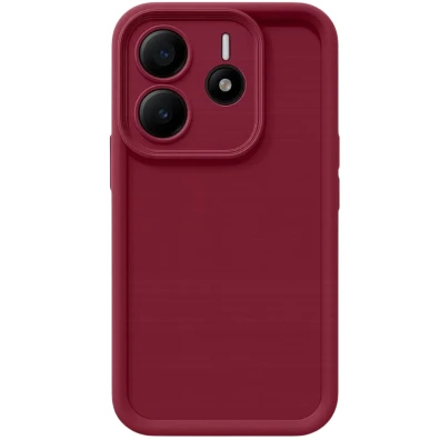 Funda Xiaomi Redmi Note 14 5G Rojo Silicona Mate