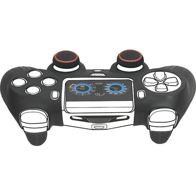 Funda de silicona Guard 7 en 1 para Dualshock