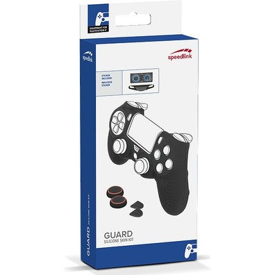 Funda de silicona Guard 7 en 1 para Dualshock