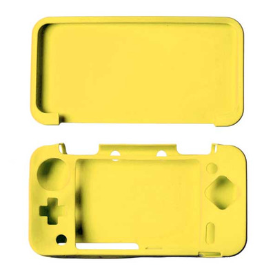 Funda de Silicona para Nintendo 2DS XL Amarillo