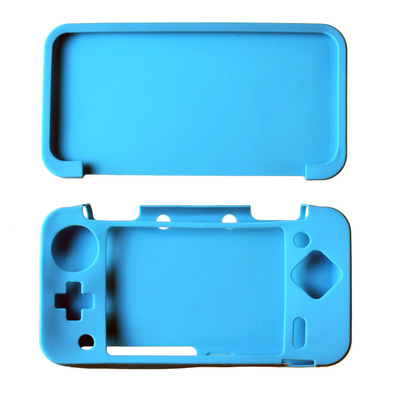 Funda de Silicona para Nintendo 2DS XL Azul Claro