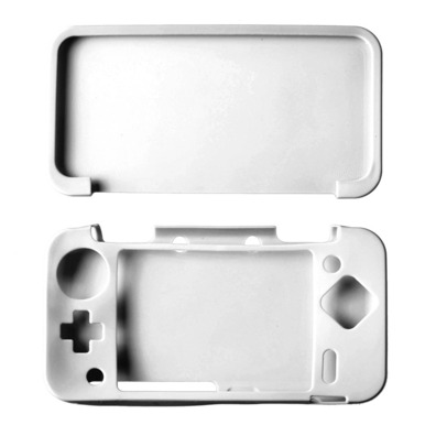 Funda de Silicona para Nintendo 2DS XL Blanco