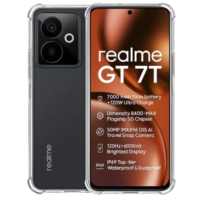 Funda Realme GT 7T -  silicona Reforzada CROCOCASE