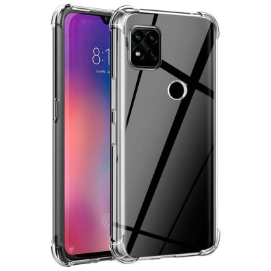 Funda Silicona Reforzada Xiaomi Redmi 9C - Protección Premium by CROCOCASE - Transparente