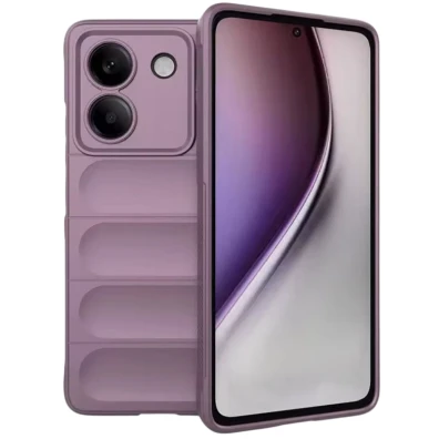 Funda Xiaomi Poco M7 Pro Lavanda - Funda de Silicona Wave por CROCOCASE