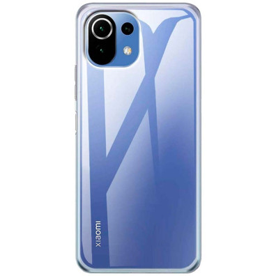 Funda de silicona Xiaomi Mi 11 Lite 4G / 5G / 5G NE - Marca CROCOCASE - Transparente