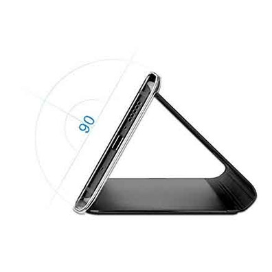 Funda Espejo Tipo Libro - Samsung Galaxy S9 Plus Negro