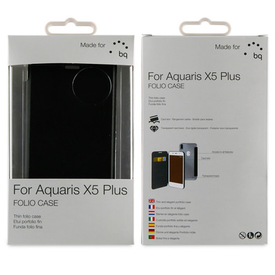 Funda Folio BQ Aquaris X5 Plus Made for BQ