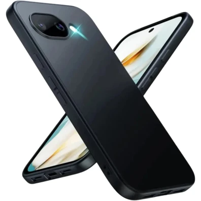 Funda Google Pixel 10a Square Liquid Premium Negro - Marca CROCOCASE
