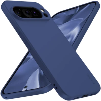Tapa para Google Pixel 10 Pro XL Azul Premium Líquido Square