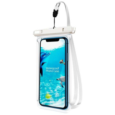 Funda Impermeable Universal para Móvil - CROCOCASE - Blanco