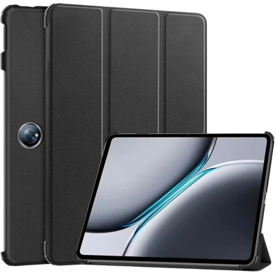 Funda Inteligente Oneplus Pad 2 Negro con Soporte - Marca CROCOCASE