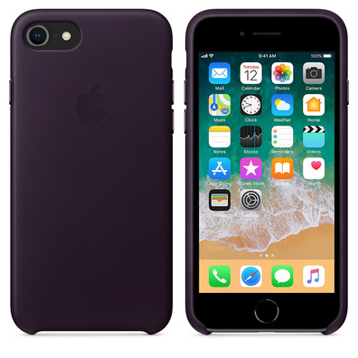 Funda Leather Case para el iPhone 8/7 - Negro