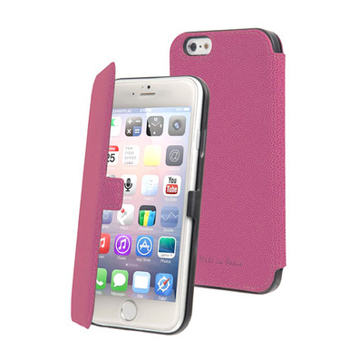 Funda Tipo Libro Rosa iPhone 6 Plus Made in Paris