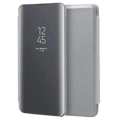 Funda Xiaomi 13T / 13T Pro Plata Smart Mirror | CROCOCASE