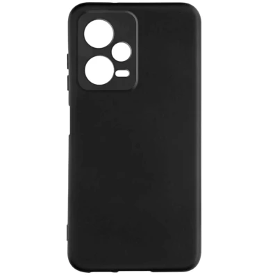 Funda Xiaomi Redmi Note 12 Pro 5G Square Liquid Premium Negro - CROCOCASE