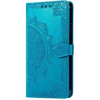 Funda Libro Mandala Xiaomi 13T / 13T Pro Azul - CROCOCASE
