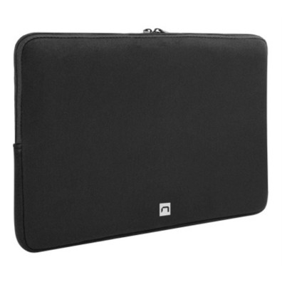 FUNDA NATEC CORAL PARA PORTATILES DE 15.6" NEGRA