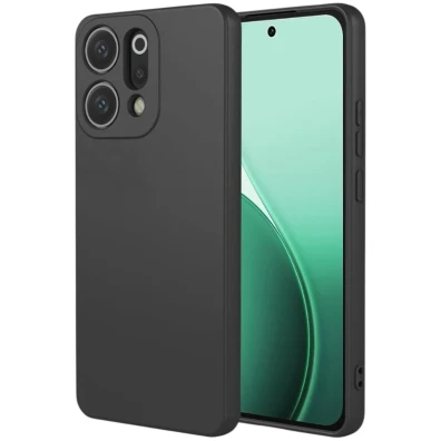 Tapa Oppo Reno14 F 5G Square Liquid Premium Negra CROCOCASE