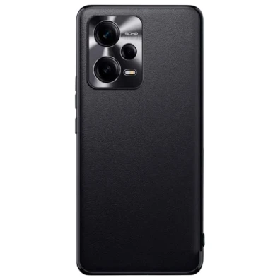 Funda de polipiel y TPU Xiaomi Redmi Note 12 Pro+ - Negro