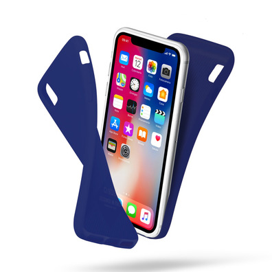 Funda Polo para iPhone X SBS Azul