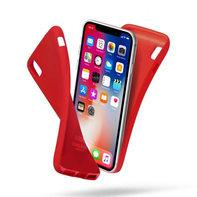 Funda Polo para iPhone X SBS Rojo