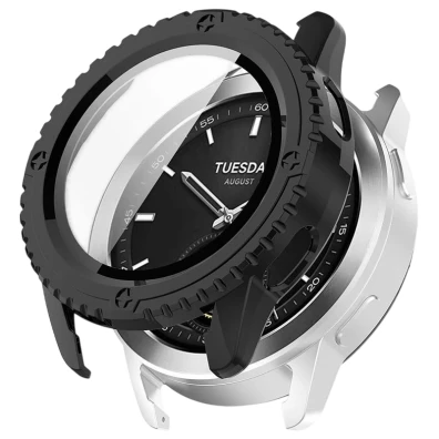 Accesorio Xiaomi Watch S3: Funda PC y Cristal Templado en Negro