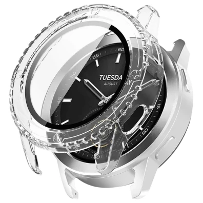 Funda PC + Cristal Templado Xiaomi Watch S3 Transparente - Protección y Estilo