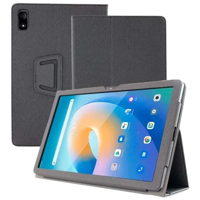 Funda Inteligente Blackview Tab 9 con Soporte Negro de PU - Crococase