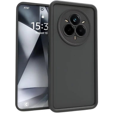 Funda Realme 14 Pro+ Square Liquid Premium Negro - CROCOCASE