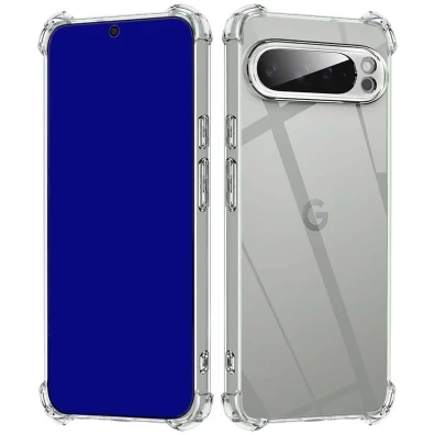 Funda de silicona reforzada para Google Pixel 9 Pro 6.3 - CROCOCASE