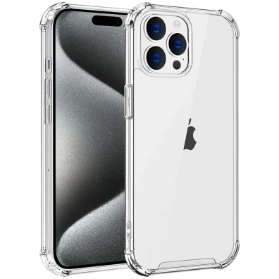 Funda de silicona reforzada para Apple iPhone 15 Pro