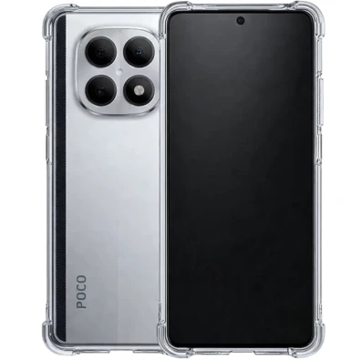 Funda de silicona reforzada para Xiaomi Poco M8 Pro 5G - CROCOCASE