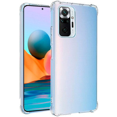 Funda de silicona Reforzada para Xiaomi Redmi Note 10 Pro - Transparente
