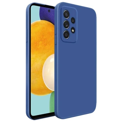 Tapa protectora Samsung Galaxy A53 5G Square Liquid Premium Azul - Marca CROCOCASE