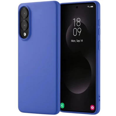 Funda Samsung Galaxy S25 Edge Square Liquid Premium Azul - Marca CROCOCASE