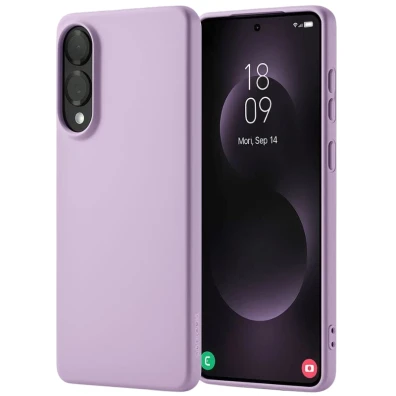 Funda Samsung Galaxy S25 Edge Square Liquid Premium Lavanda - CROCOCASE
