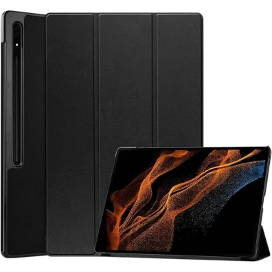 Tapa Protectora Compatible Negro Samsung Galaxy Tab S9 Ultra/S10 Ultra - Marca CROCOCASE