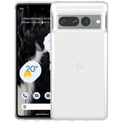 Funda de silicona Transparente para Google Pixel 7 Pro 5G - CROCOCASE