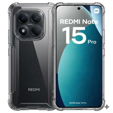 Funda de Silicona Reforzada para Xiaomi Redmi Note 15 Pro 4G - CROCOCASE