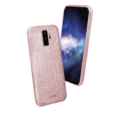 Funda Sparky Glitter por Samsung Galaxy S9+ SBS Rosa