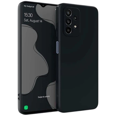 Funda Samsung Galaxy A23 5G A236 Square Liquid Premium Negro - CROCOCASE