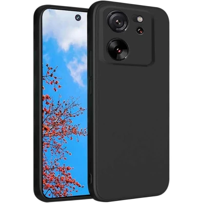 Tienda online: Funda Xiaomi 13T / 13T Pro Square Liquid Premium Negro - CROCOCASE
